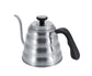 Stainless Steel Coffee Tea Pot, Drip Kettle with Gooseneck & Built-in Thermometer, 1.2L