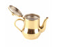 Stainless Steel Tea Pot with Filter, Rust-Proof, Durable Oil Strainer Pot for Hotels & Homes, 500ml, Gold