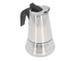 Stovetop Coffee Maker, Large Capacity Stainless Steel Moka Pot, 4 Cups, 400ml