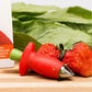 Multi-Claw Strawberry Corer Stainless Steel Plastic Fruit Berry Tomato Vegetable Top Stem Corer Kitchen Aid Corer, 2 Pack