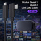 Type A VR Headset Cable for VR Quest 2 5m 90 Degree Right Angle USB 3.2 Gen1 Type-C Cable Support