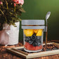 Salad Jars with Spoon Breakfast On The Go Oats Cups Large Airtight Storage Jars