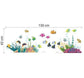 Colorful Wall Stickers I Murals: 130 X 42cm I Wall Tattoo Bathroom Tile Sticker