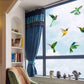 Anti-collision Window Stickers Porch Bird Protection Sticker Garden Birds Window Stickers Hummingbird Bird Wall Stickers For Window, Living Room, Office