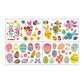 Holiday Ornaments Easter Day Stickers Window Glass Stickers Fridge Stickers