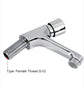 Time Delay Push Faucet, Cold Water Push Faucet Bathroom Sink Faucets Bathroom Faucet Cold Water Hand Wash Faucet for Bathroom and Kitchen