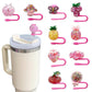 10 Pcs Stanley Straw Covers Silicone Straw Topper 0.4in Dust Proof Straw Cover Cap for Stanley Cup Accessories