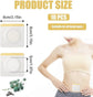 10pcs Castor Oil Wrap for Belly Button, Single-Used Castor Oil Patches Belly