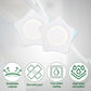 20pcs Castor Oil Pack Wrap for Belly Button, Self-Adhesive Castor Oil Belly