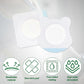 30pcs Castor Oil Belly Button Pack Wrap, Self-Adhesive Disposable Castor Oil