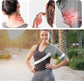2Pcs Castor Oil Shoulder Pack, Adjustable Castor Oil Pack Wrap for Shoulder Reusable