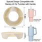 Compatible Stanley Snack Tray, 40 Oz Bowl for Stanley Cup Accessories, Ivory
