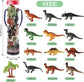 Mini Dinosaur Toys, 12 Piece Dinosaurs Play Set, Mini Dinosaur Figures Plastic Dinosaur Toys Model Play Set, Realist Dinosaur Figures Cake Topper