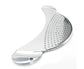 Pot Pan Strainer Board Crescent Shape Draining Hole Wash Fruit Vegetable Filter-Silver