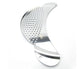 Pot Pan Strainer Board Crescent Shape Draining Hole Wash Fruit Vegetable Filter-Silver