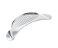 Pot Pan Strainer Board Crescent Shape Draining Hole Wash Fruit Vegetable Filter-Silver