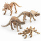 12pcs Dinosaur Fossil Skeleton Dinosaur Model Dinosaur Skeleton Toys