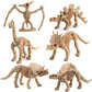 12pcs Dinosaur Fossil Skeleton Dinosaur Model Dinosaur Skeleton Toys