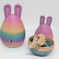 A Easter Bunny Ear Eggs with Dragon, 3D Printed Dragon Egg,Crystal Dragon ,Full Articulated Dragon in Egg