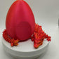 Surprise Dragon Egg 3D Printed Flexible Dragon-Articulated Dragon Egg Fidget Toy, 50% Offer