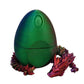 Brand New Surprise Dragon Egg 3D Printed Flexible Dragon-Articulated Dragon Egg Fidget Toy