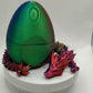 Brand New Surprise Dragon Egg 3D Printed Flexible Dragon-Articulated Dragon Egg Fidget Toy