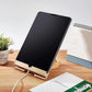 Bamboo Adjustable Foldable Tablet & Book Stand