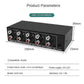 1 In 4 Out RCA Stereo Audio Splitter for PC/DVD