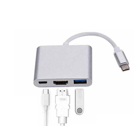 3 In 1 USB Type-C HDMI 4K Docking Station