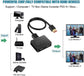 1 In 2 Out 4K HDMI Splitter for Dual Monitors