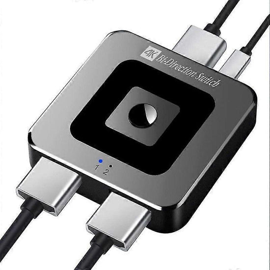 8K 60Hz / 4K 120Hz HDMI Switch 2.1 Bi-Directional 2 In 1 Out for PS4/5 TV Box