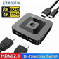 8K 60Hz / 4K 120Hz HDMI Switch 2.1 Bi-Directional 2 In 1 Out for PS4/5 TV Box