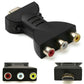HDMI to 3 RCA AV Audio Video Adapter Converter