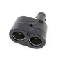 1 In 2 Out Car Cigarette Lighter Splitter Black 95x6x5cm
