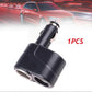 1 In 2 Out Car Cigarette Lighter Splitter Black 95x6x5cm