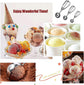 3 Pack Stainless Steel Ice Cream Scoops with Trigger Release