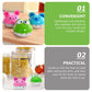 Egg Timer with Loud Alarm for Kitchen & babies Learning