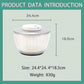 4.5L Electric Vegetable Spin Dryer - USB Rechargeable