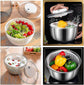 4.5L Electric Vegetable Spin Dryer - USB Rechargeable