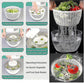 4.5L Electric Vegetable Spin Dryer - USB Rechargeable