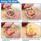 Stainless Steel Apple Cutter - 10-Wedge Slicer & Corer