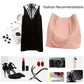 Fashion PU Leather Tote Bag Set for Women Handbag + Shoulder Bag