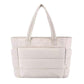 Lightweight Puffy Tote Bag for Women with Compartments Shoulder Bag