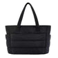 Lightweight Puffy Tote Bag for Women with Compartments Shoulder Bag