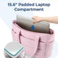 Lightweight Puffy Tote Bag for Women with Compartments Shoulder Bag