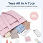 Lightweight Puffy Tote Bag for Women with Compartments Shoulder Bag
