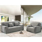 2 Seater Stretch Sofa Cover with Armrests 145-185cm