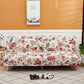 3 Seater Stretch Armless Sofa Cover Folding Sofa Bed Cover 190-210cm