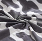 2 Seater Printed Stretch Sofa Cover Furniture Protector - Grey 145-185cm