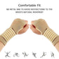 2-Pack Wrist Compression Wraps - Support Braces for Carpal Tunnel & Arthritis